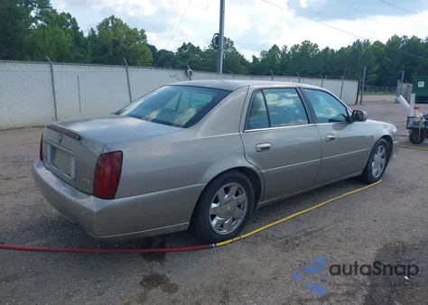 2000 Cadillac Deville Dts из США, поврежденный, VIN 1G6KF5793YU206557